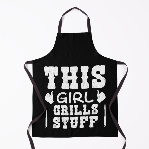 Item preview, This Girl Grills Stuff designed and sold by NerdySherds.