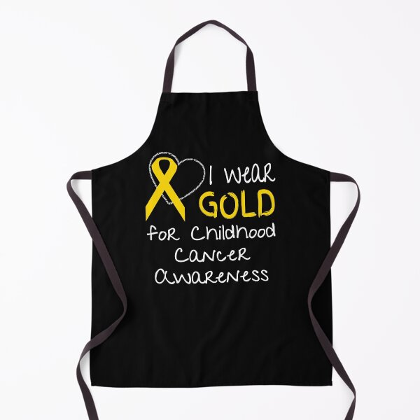 Item preview, I Wear Gold For Childhood Cancer Awareness Ribbon product designed and sold by nikkidawn74.
