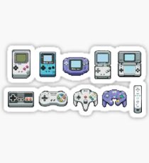 Nintendo consoles Sticker