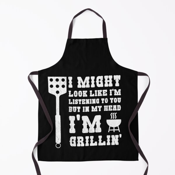 Item preview, In my head I'm grilling designed and sold by NerdySherds.
