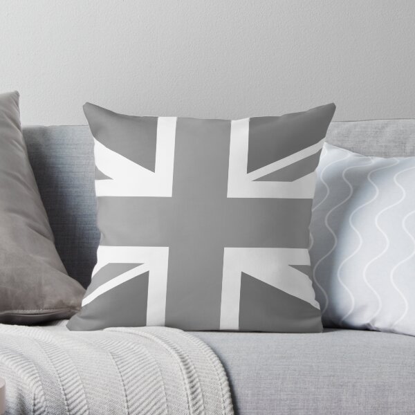 Black and white hot sale union jack cushion