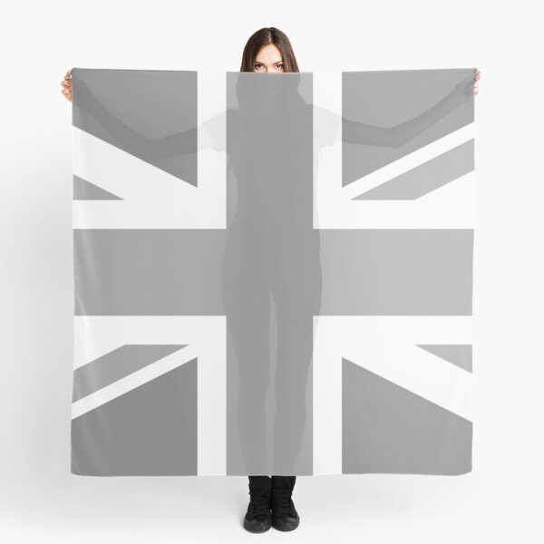Item preview, Union Jack Flag in Grey and White designed and sold by CreativeBridge.