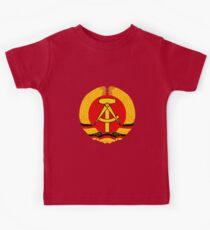 German Democratic Republic Emblem Kids Tee