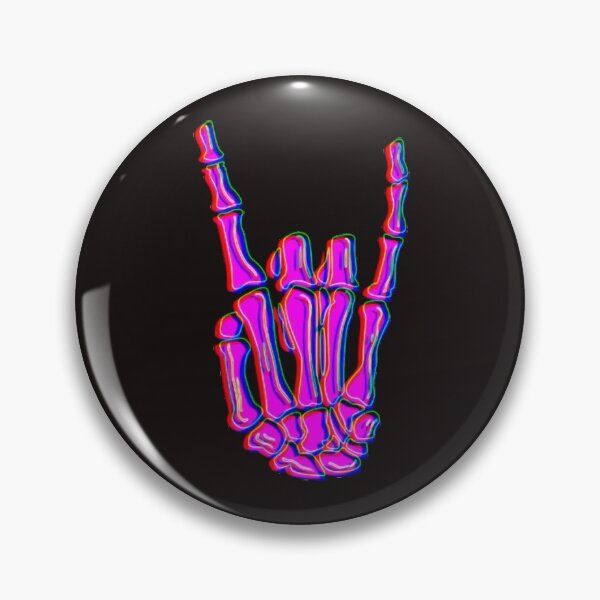 Item preview, 3D Skeleton Hand Pink Hand Horn designed and sold by Sabbaht.