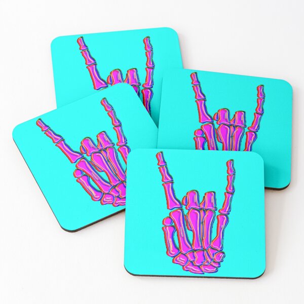 Item preview, 3D Skeleton Hand Pink Hand Horn designed and sold by Sabbaht.