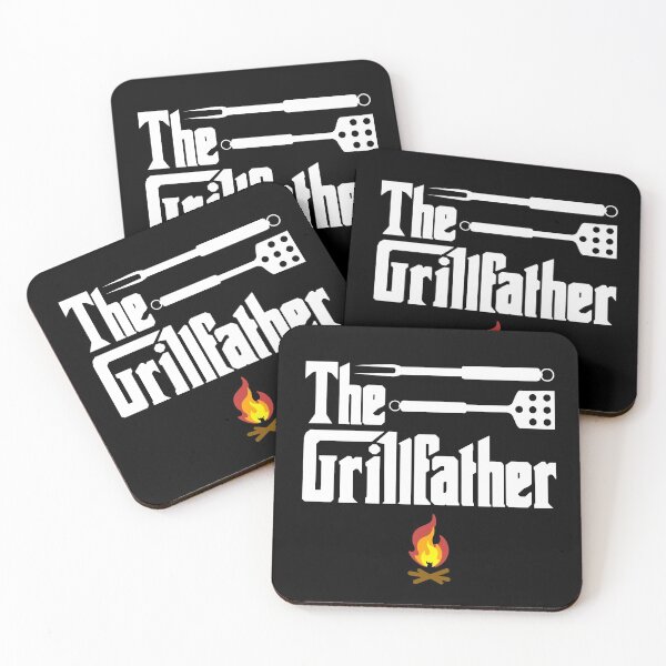 Item preview, The Grillfather - BBQ Dad designed and sold by NerdySherds.