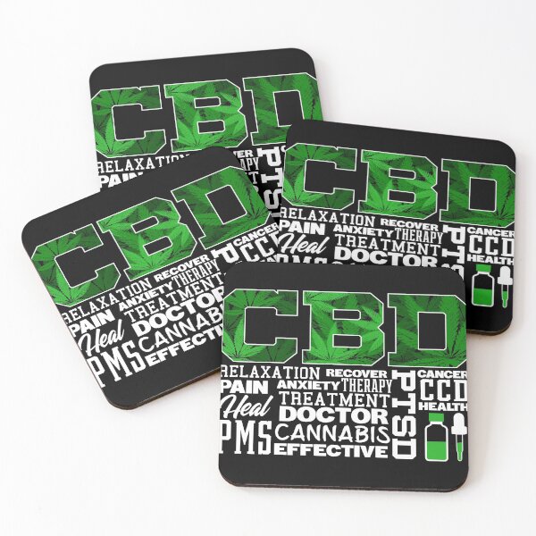 Item preview, Fun CBD Oil Gift design For CBD Oil Fans Hemp Weed print designed and sold by Lisbob.
