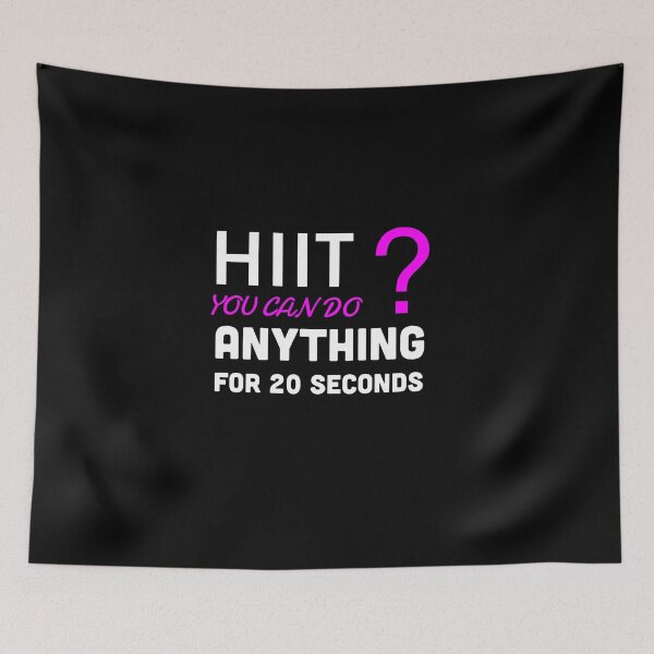 Item preview, HIIT YOU CAN DO ANYTHING FOR 20 SECOND designed and sold by AndrewPlus.