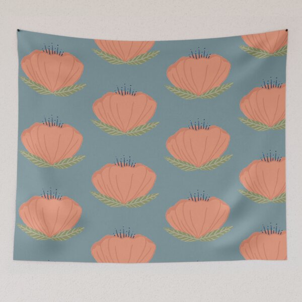 Item preview, Orange flower designed and sold by gemmasimpf.