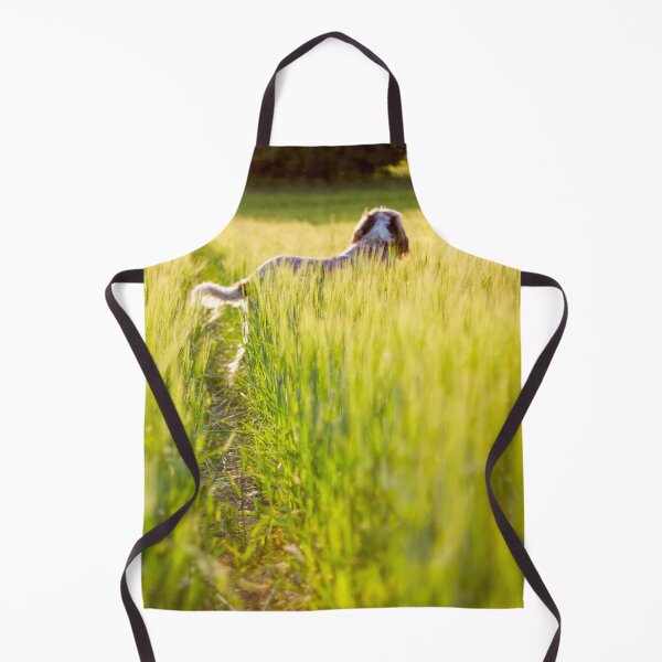 Item preview, Barley field Spinone designed and sold by FOLK ART FUSION by heidiannemorris.