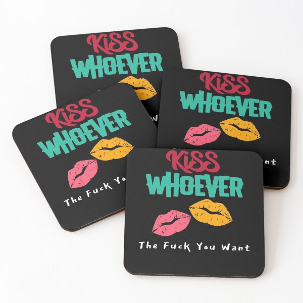 Item preview, Kiss Whoever The Fuck You Want Awareness Gift designed and sold by taby2you.