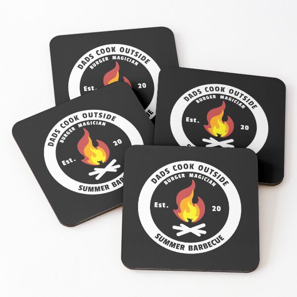 Item preview, Dads Cook Outside - Summer BBQ designed and sold by NerdySherds.