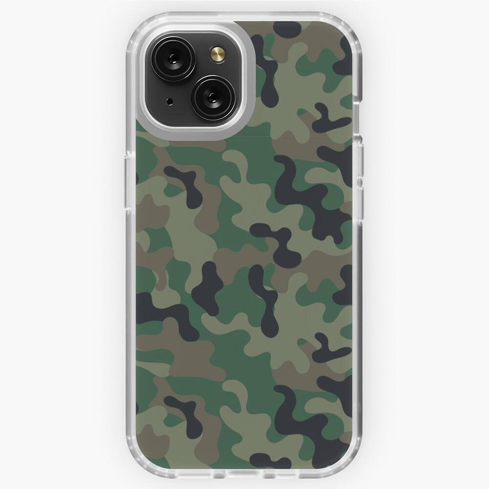  Army Green Camouflage Print Design : Cell Phones & Accessories
