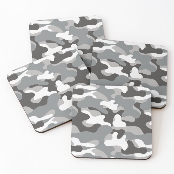 Item preview, Camouflage Pattern Gray Military Army designed and sold by SuperFreshArt.
