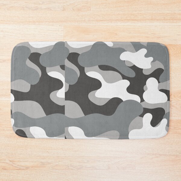 Item preview, Camouflage Pattern Gray Military Army designed and sold by SuperFreshArt.