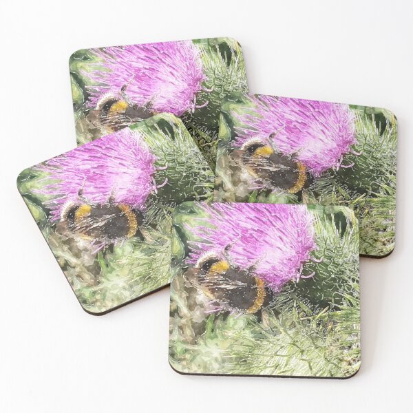 Item preview, The Bee and Thistle bywhacky designed and sold by designbywhacky.
