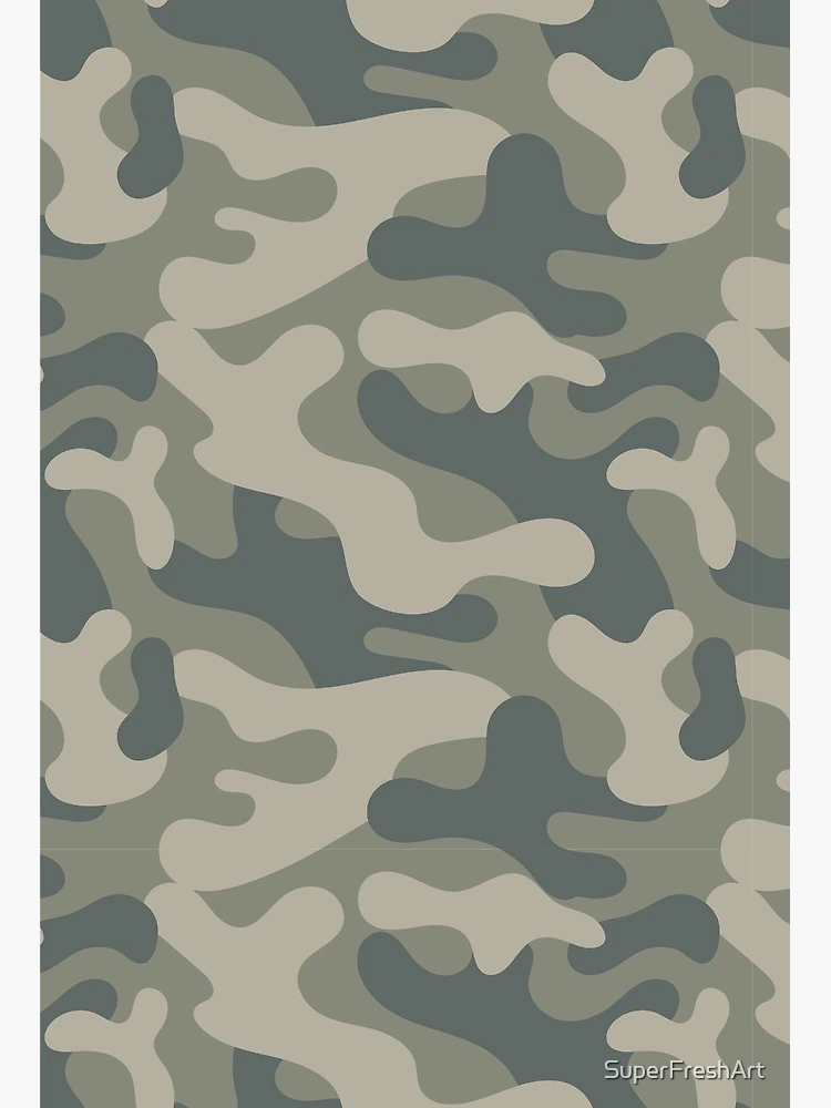 Camouflage Pattern Dark Green Military Army | Art Board Print