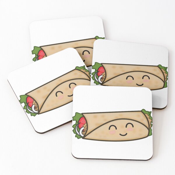 Item preview, Cute happy burrito designed and sold by Iamstar.
