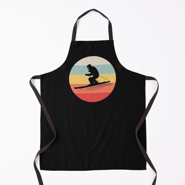 Item preview, Ski Skiing Skier Retro Sunset designed and sold by EstelleStar.