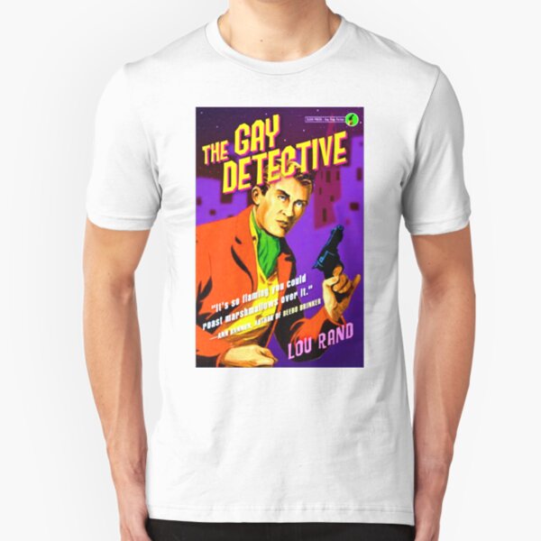 "The Gay Detective" Slim Fit T-Shirt