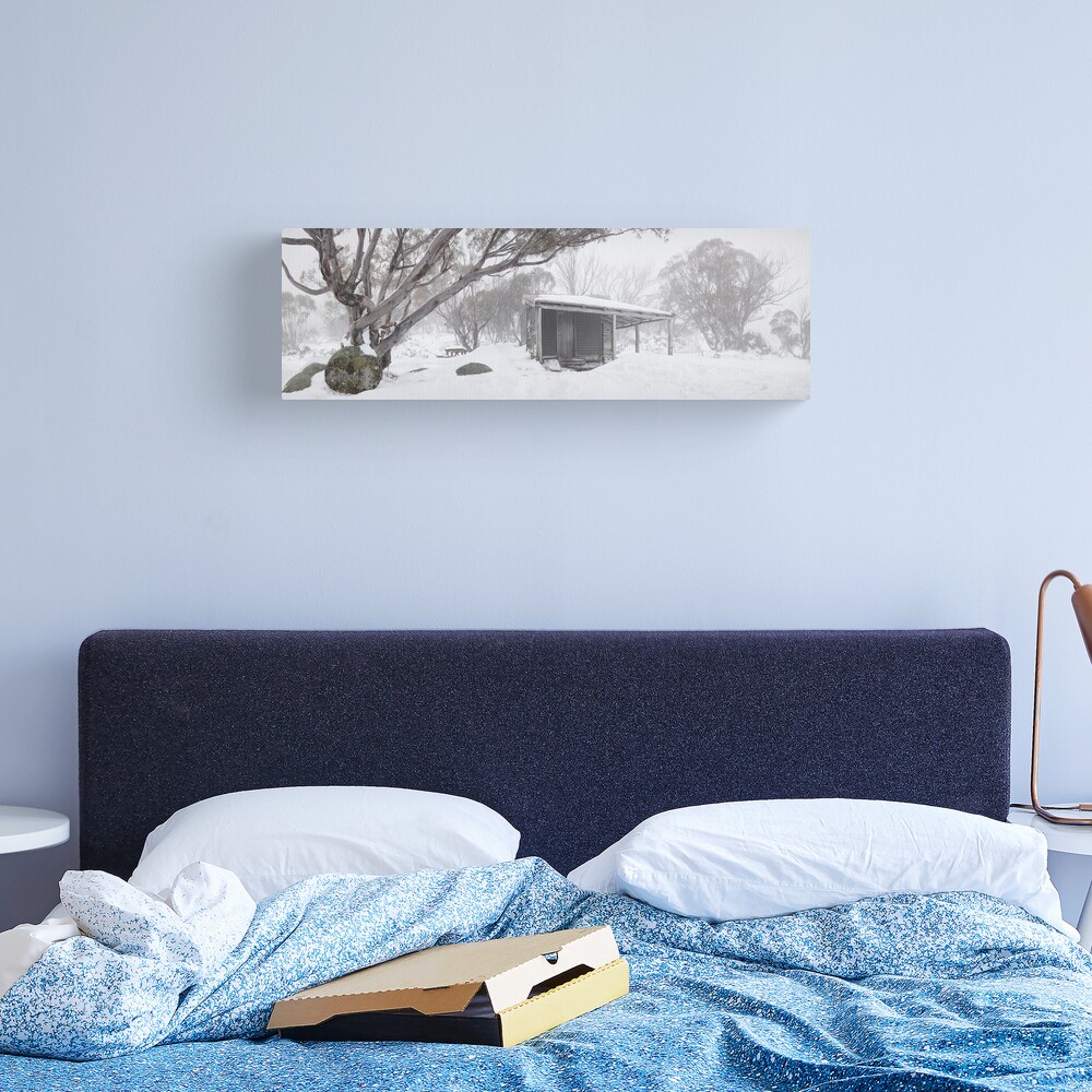 Pretty Valley Hut, Falls Creek, Victoria, Australia Canvas Print