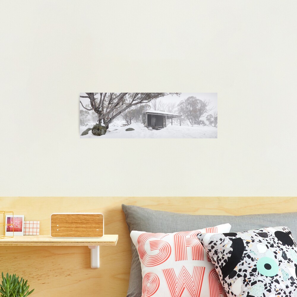 Pretty Valley Hut, Falls Creek, Victoria, Australia Photographic Print