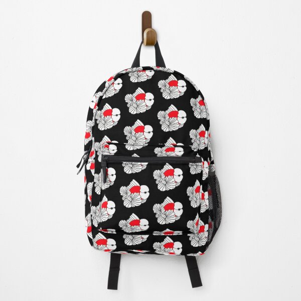 Item preview, Oranda Red and White Fancy Tail Goldfish Logo 20 designed and sold by Nosnah.