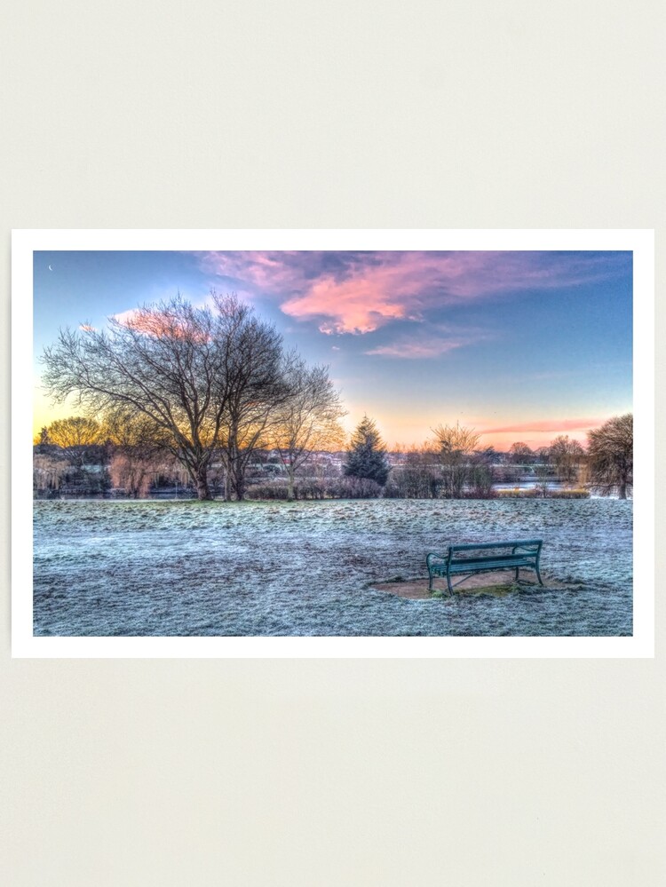 Thumbnail 2 of 3, Photographic Print, Park HDR Edge designed and sold by hartrockets.