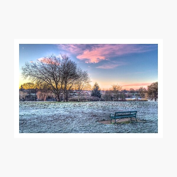 Park HDR Edge Photographic Print