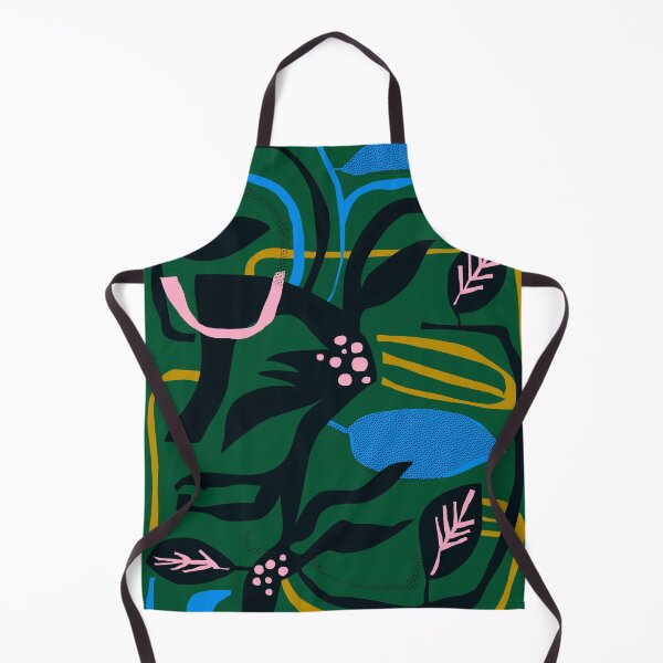 Item preview, Night Garden Blooms // Abstract Shapes Print designed and sold by fossdesign.