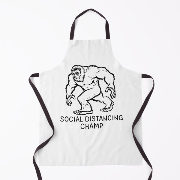 Item preview, Bigfoot Social Distancing World Champ designed and sold by ValentinaHramov.