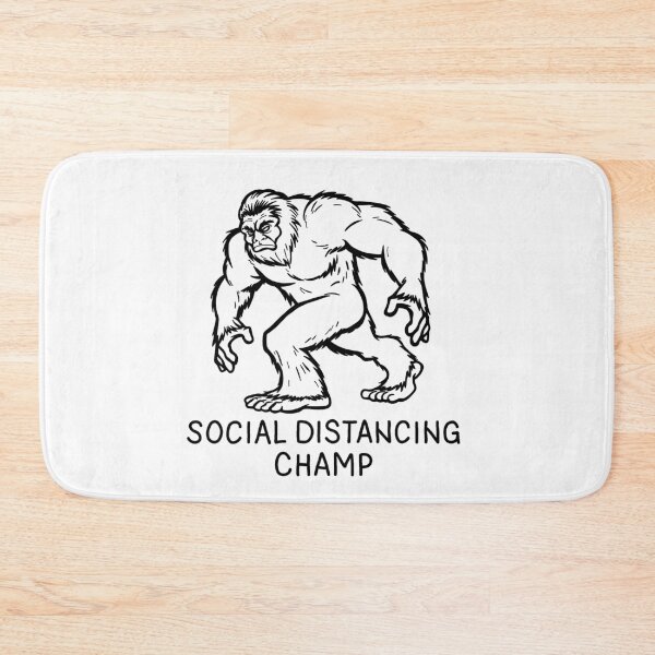 Item preview, Bigfoot Social Distancing World Champ designed and sold by ValentinaHramov.
