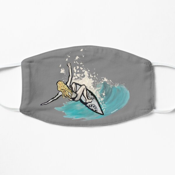 Surfer Girl Flat Mask