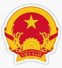 Vietnam National Emblem Sticker