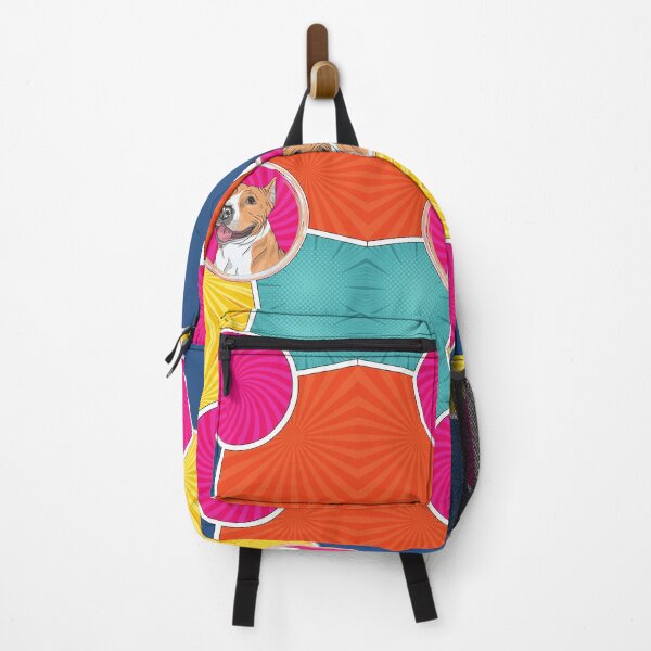 Item preview, Staffy bright colours designed and sold by Beyond Words.