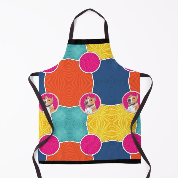 Item preview, Staffy bright colours designed and sold by Beyond Words.