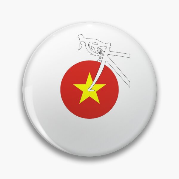 Item preview, Road Bicycle Vietnamese Flag designed and sold by RabeDesigns.