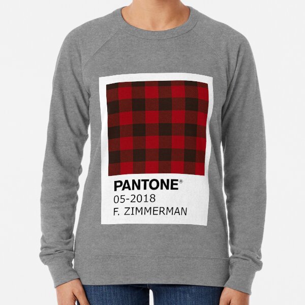 Flip Zimmerman Pattern Swatch (With Background) Lightweight Sweatshirt
