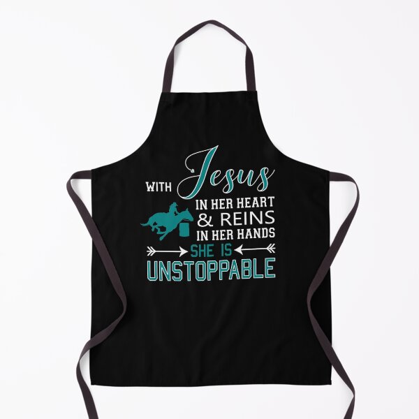 Item preview, With Jesus In Her Heart & Reins In Her Hands She Is graphic designed and sold by nikkidawn74.