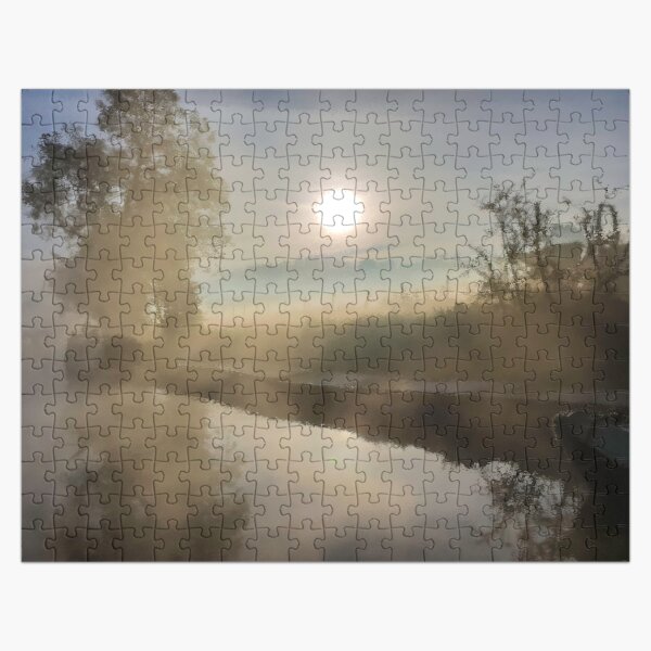 First Frosty Morning at Clifton-Upon-Dunsmore Jigsaw Puzzle