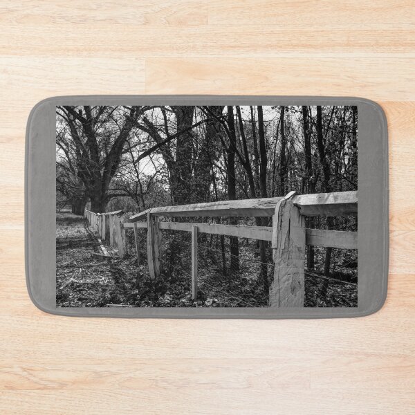 Item preview, Old country fency through the woods. designed and sold by shaynetwright.