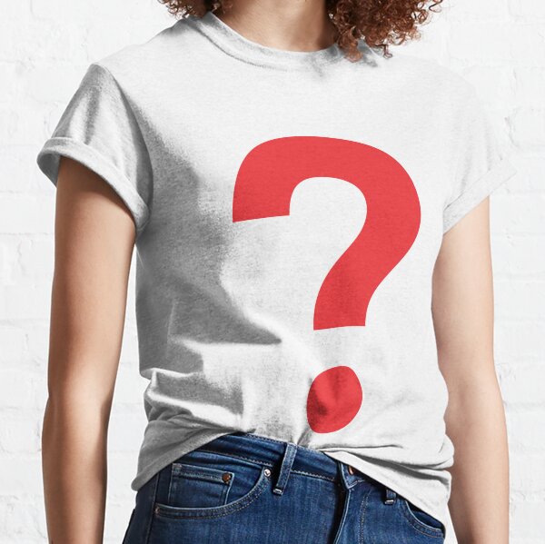 Question Mark Shirt Trippy 3d Effects Grammar Design Shirt