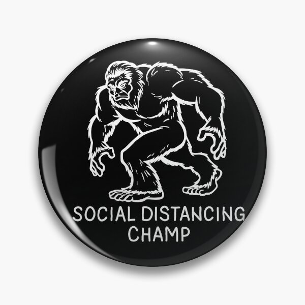 Item preview, Bigfoot Social Distancing World Champ designed and sold by ValentinaHramov.