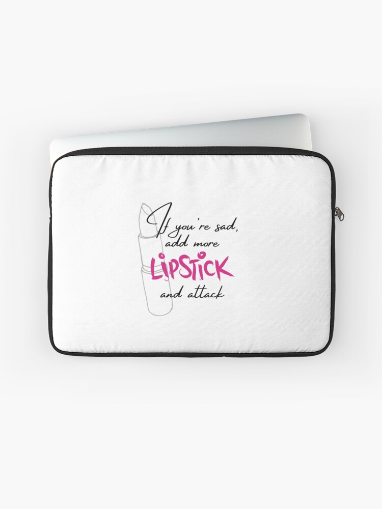 coco chanel elegant quote blk Laptop Sleeve for Sale by THEARTOFQUOTES