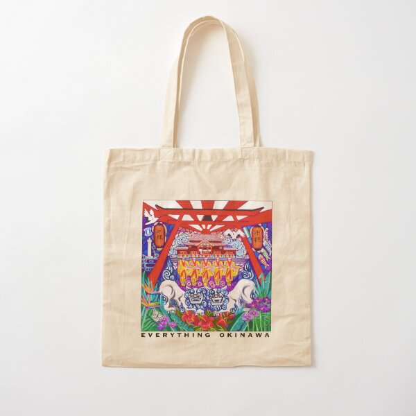 Everything Okinawa Art Tote Bag for Sale by Belampe