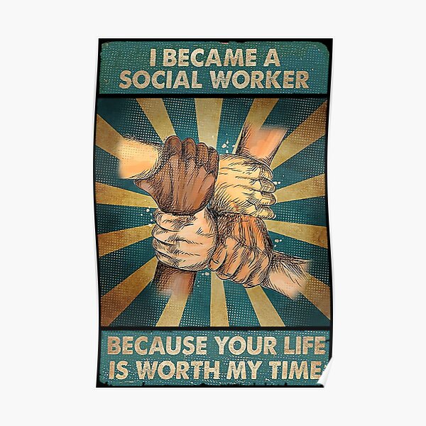 Funny Social Worker Posters for Sale | Redbubble Funny Social Worker Posters for Sale | Redbubble