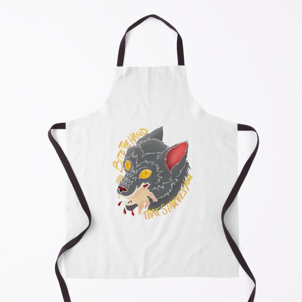 Item preview, Wolf - Bite The Hand designed and sold by toastedmomos.