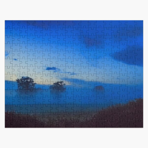 June mist at Clifton-Upon-Dunsmore Jigsaw Puzzle