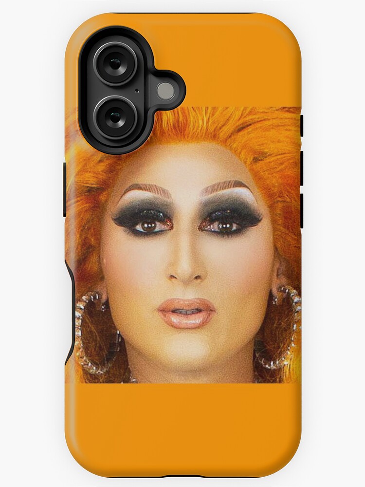Thumbnail 1 of 4, iPhone Case, @misspradaclutch Orange designed and sold by sydneydragqueen.