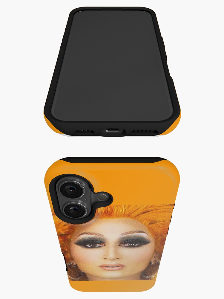 Thumbnail 3 of 4, iPhone Case, @misspradaclutch Orange designed and sold by sydneydragqueen.
